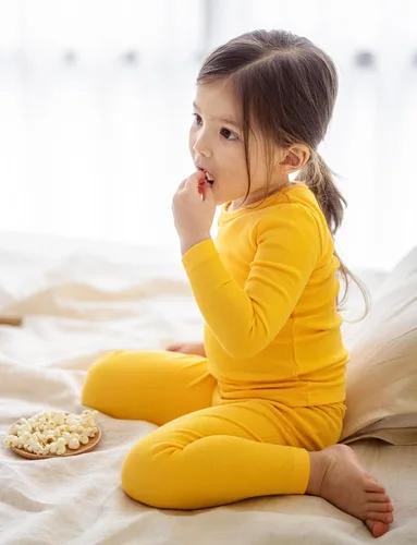Miniatura 130 de AVAUMA - Pijama para niños y niñas de algodón básico para uso diario