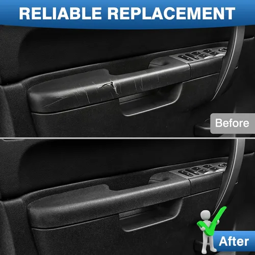 Miniatura 4 de 22818465 Kit de reparación de reposabrazos delantero izquierdo del lado del conductor para Chevy Silverado 1500 2500HD 3500HD 2010-2014 para GMC