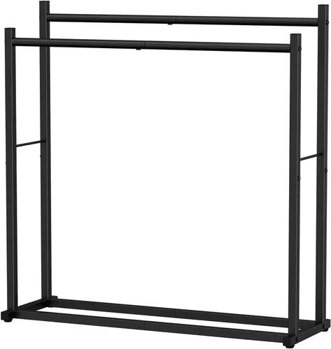 Miniatura 8 de Honiter Toalleros para Baño, 2 Niveles Toallero Más Ancho para Secar Toallas al Aire Libre, Toallero Independiente, Soporte para Toallas de Piscina