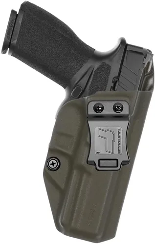 Miniatura 10 de Tulster Funda de perfil IWB en mano derecha se adapta a: Springfield Armory Echelon Negro