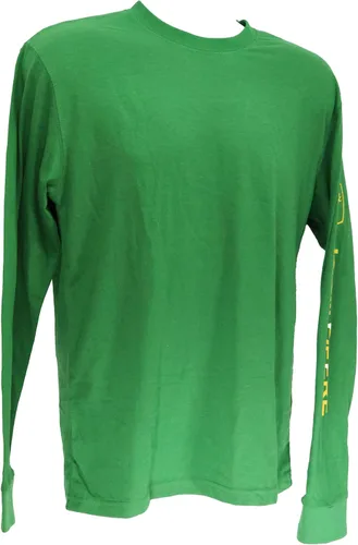 Miniatura 6 de John Deere Camiseta de manga larga sólida con logotipo en la manga Negro