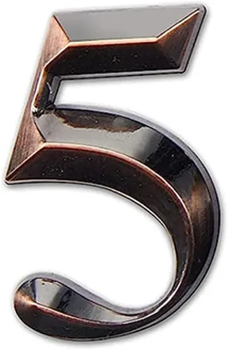 Miniatura 22 de Números de casa para puertas 3D, números de buzón de 3 pulgadas, números del 0 al 9, autoadhesivos, números de puerta de casa, dirección de calle