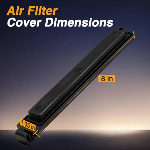 Miniatura 4 de Cubierta de filtro de aire de cabina para puerta compatible con Nissan 2013-2018 Altima 2016-2018 Maxima 2015-2018 Murano 2013-2018 Pathfinder
