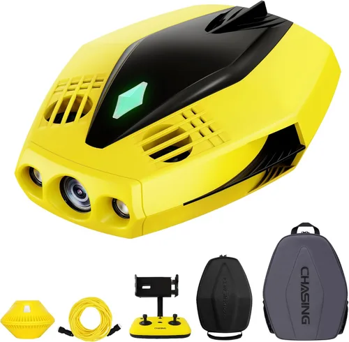 Miniatura 7 de Cámara de Dron Submarino Chasing Dory, ROV de Fotografía Submarina de 1080p Full HD, Observación en Tiempo Real, Control Remoto por App y Bluetooth