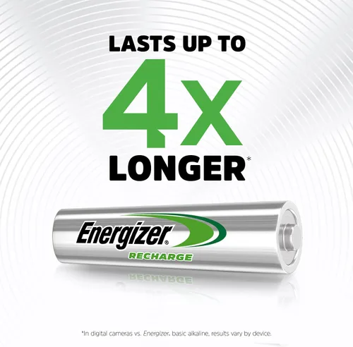 Miniatura 2 de 4 baterías recargables Energizer AccuRecharge Power Plus AAA 700mAh AAA HR3 NiMH