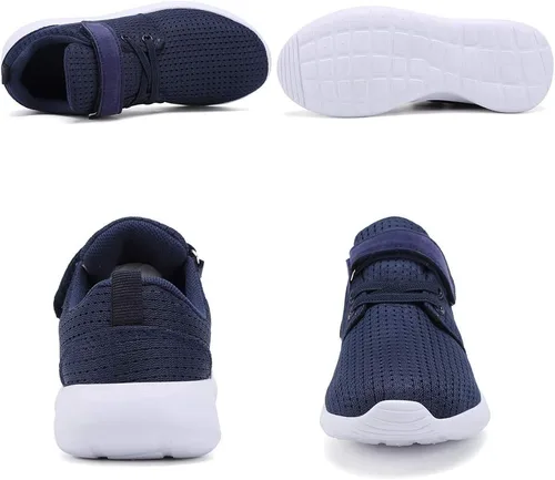 Miniatura 5 de TOEDNNQI Boys Girls Sneakers Kids Lightweight Breathable Strap Athletic Running Shoes for ToddlerLittle KidBig Kid