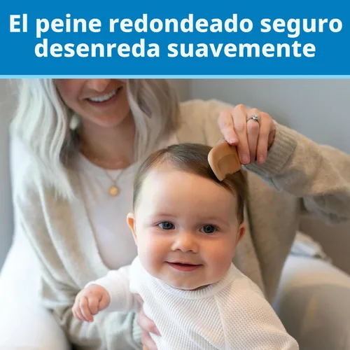 Miniatura 5 de Kit de Esenciales para el Cuidado del Bebé de Dr. Brown, Tijeras para Uñas con Estuche, Aspirador Nasal, Cepillo y Peine para Caspa de Cuna, Libre