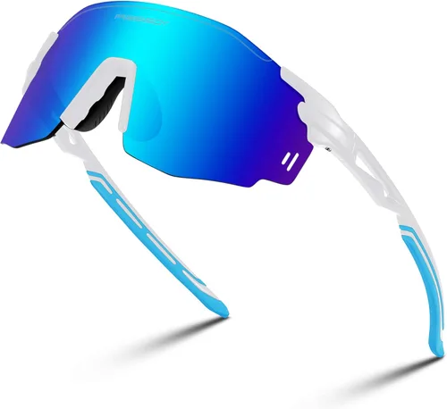 Miniatura 12 de FEISEDY Gafas de sol deportivas sin montura para hombres y mujeres Tr90 Marco para ciclismo Pesca Correr B0116