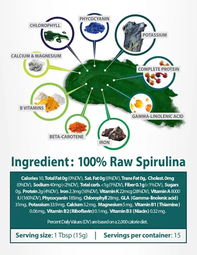 Miniatura 4 de Espirulina fresca cruda (4)