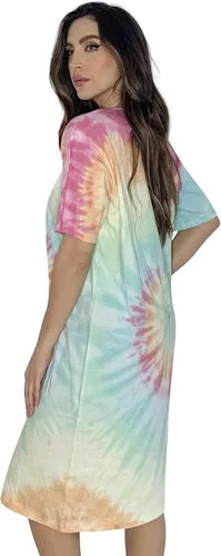 Miniatura 2 de Just Love Short Sleeve Tie Dye Nightgown for Women