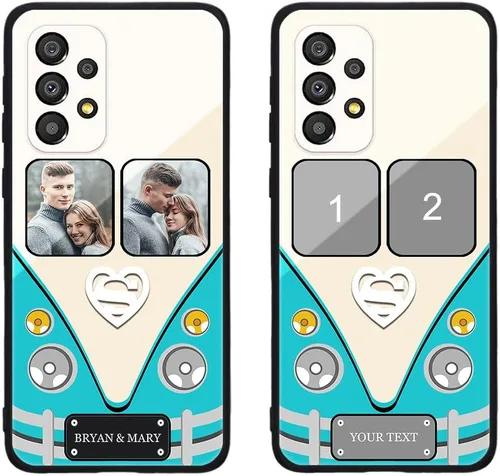 Miniatura 381 de Funda de teléfono personalizada para Samsung Galaxy S22+ / S22 Plus 5G, funda de TPU suave de vidrio templado antiarañazos personalizada con foto