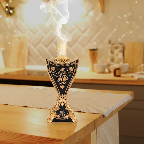 Miniatura 7 de TERSCHELLING, Quemador de incienso de resina, quemador de incienso Bakhoor, quemador de incienso de carbón, para yoga, spa, aromaterapia, oficina