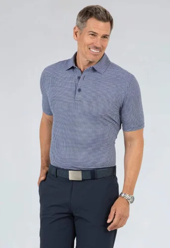 Miniatura 2 de IBKUL Polo de manga corta para hombre con protección solar UPF 50+ Icefil Cooling Tech Mini Check 94754