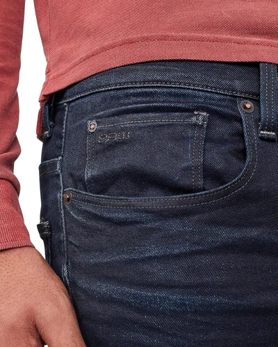 Miniatura 6 de G-Star Raw 3301 - Jeans ajustados para hombre en Nippon Stretch Denim