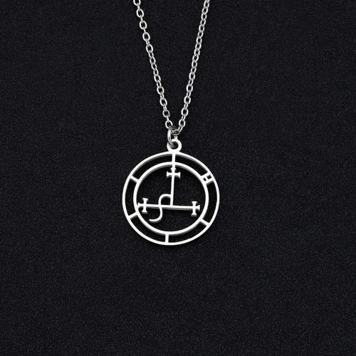 Miniatura 3 de Lywjyb Birdgot Sello de Lilith - Collar con sello de Lilith collar pagano joyería de mitología regalo de brujería pagano de Sello de Lilith Metal
