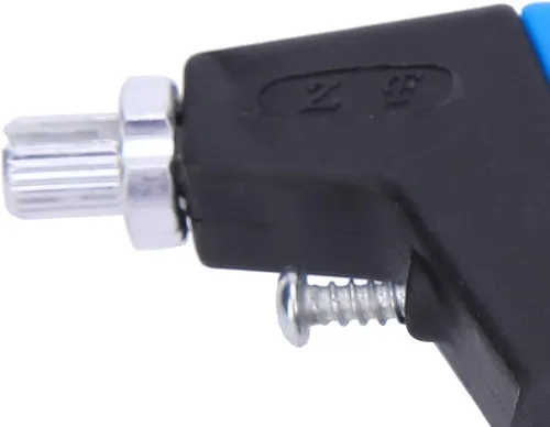 Miniatura 3 de Alomejor Maneta de freno para niños, manillar ergonómico ajustable, 0.874 in/0,9 pulgadas de diámetro del manillar (negro azul)