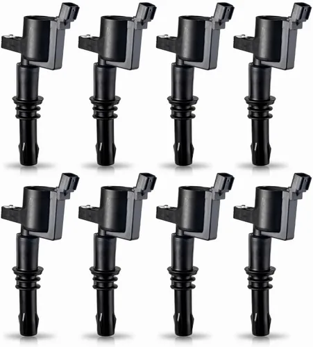ENA Juego de 8 bobinas de encendido de arranque recto compatibles con Ford Lincoln Expedition Explorer F-150 Super Duty Mustang Mountaineer 4.6l 8