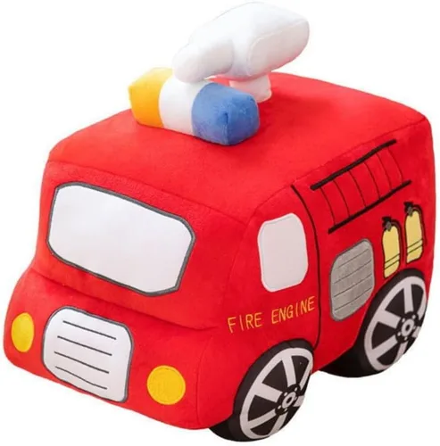 Miniatura 6 de Juguete de peluche suave para automóvil, almohada de peluche para automóvil, diseño de dibujos animados, regalo para niños, cumpleaños, fiesta