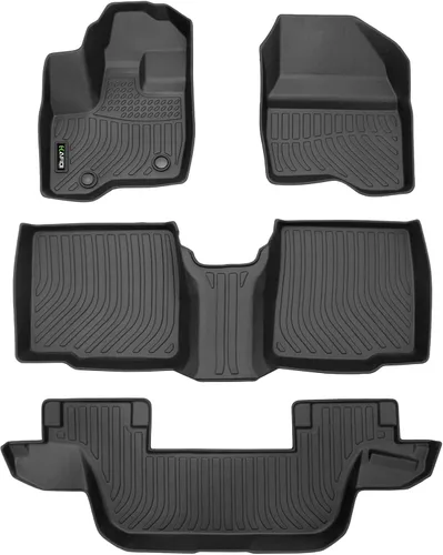 Miniatura 72 de Alfombrillas y forro de carga personalizados para Chevy Suburban/GMC Yukon XL 2015-2020 (con asiento de banco de 2da fila), protección para todo