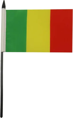 Miniatura 137 de AZ FLAG Sierra Leone Bandera de mesa 5'' x 8'' - Bandera de escritorio de Sierra Leona 21 x 14 cm - Bastón y base de plástico negro
