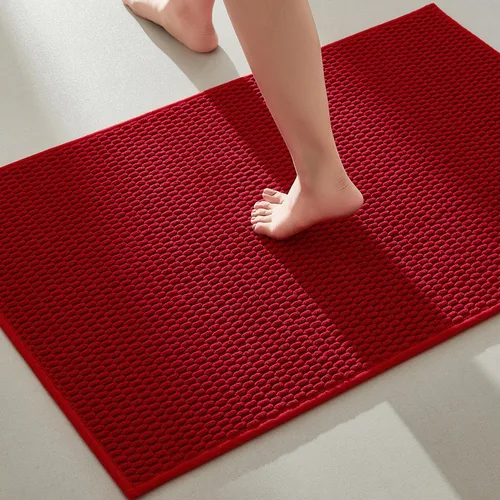 Miniatura 35 de TYUU Alfombras de Baño Antideslizantes Lavables, Tapete de Baño Súper Absorbente Delgado de Pila Baja para Secar Rápido, Alfombra de Baño Pequeña