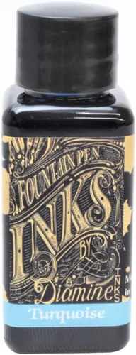 Miniatura 4 de Tinta embotellada para pluma estilográfica Diamine, 30 ml - Ámbar