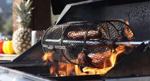 Miniatura 4 de only fire Accesorio universal para asador, parrilla de teflón, cesta de papas fritas que se adapta a cualquier parrilla de gas u otras parrillas