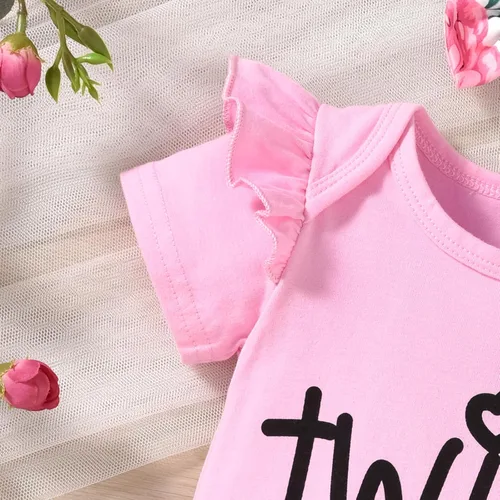 Miniatura 109 de fioukiay Conjunto de ropa de verano para bebés y niñas recién nacidas prematuros, mameluco, pantalones, diadema, conjunto de ropa para el verano