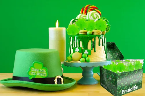Miniatura 7 de Día de San Patricio 50 Paletas de trébol verde de 0.28 oz, chupones de dulces de trébol, recuerdo de fiesta, envueltas individualmente