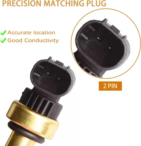 Miniatura 2 de Sensor de temperatura del refrigerante del motor compatible con Cruze ELR Encore Malibu Trax Volt Sonic Astra ATS 08 09 11 12 13 14 15 16 17 18 19