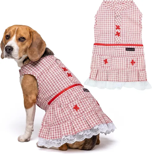 Miniatura 111 de Parisian Pet Chambray - Vestido para perro - Ligero sin mangas para perro, niña, talla XS Chambray en general