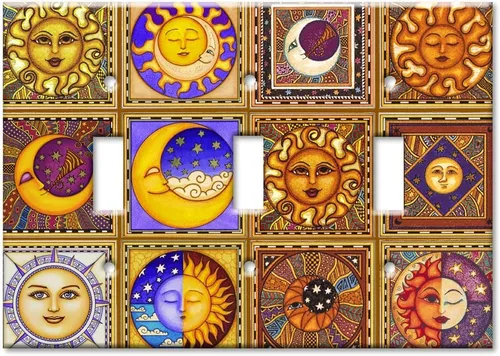 Miniatura 13 de Art Plates - Placa de interruptor de Celestial - Single Gang Toggle - Imagen de Dan Morris Single Toggle