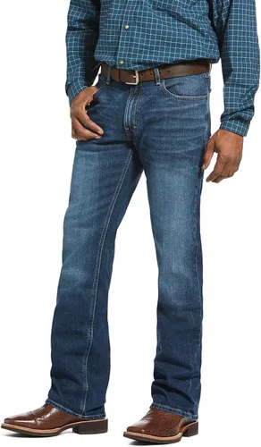 Miniatura 3 de ARIAT M4 - Jeans de corte bajo para botas Jeans de ajuste relajado para hombre