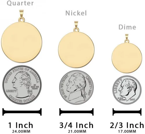 Miniatura 3 de Saint Monica Religiosa Medalla de color disponibles en oro blanco de 14 K sólido amarillo o plata de ley, O, plata de ley, PG86933