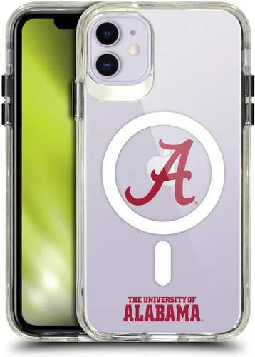 Miniatura 420 de Head Case Designs Funda de gel suave con licencia oficial de la Universidad de Alabama UA Collage compatible con Apple iPhone 13 Pro Max