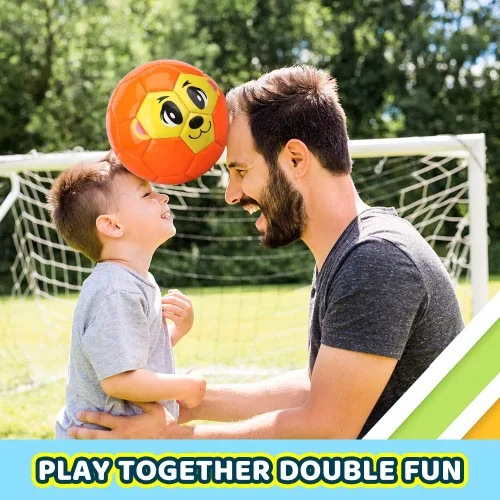 Miniatura 6 de Mini pelotas de fútbol para niños pequeños de 6 a 12 meses, 6 pulgadas, pelotas deportivas para interiores y exteriores, letras educativas, regalo