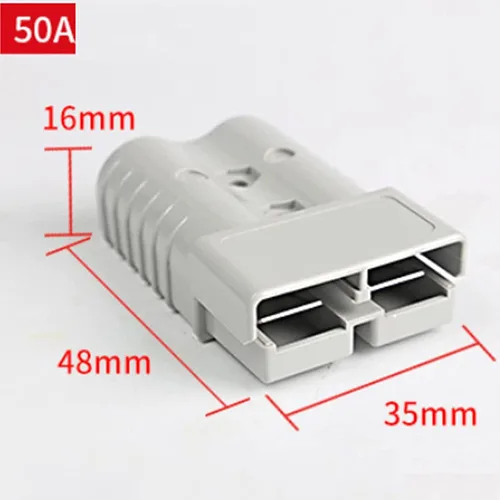 Miniatura 5 de Conector de batería del cargador de la carretilla elevadora de 50A 600V Enchufe de carga Conector del cargador de batería de la carretilla elevadora