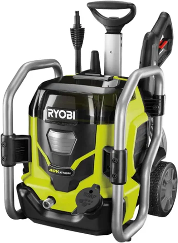Miniatura 2 de RYOBI RY40PW01DG9 1,500 PSI 1.2 GPM 40 voltios agua fría inalámbrica lavadora a presión con dos baterías de 5.0 Ah y cargador incluido
