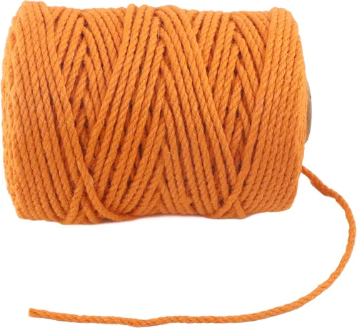 Miniatura 14 de Cuerda de yute natural, 1.5 pulgadas de diámetro, 50 pies de largo, 4 hebras, manualidades y manualidades, decoración de jardín y hogar, hamaca