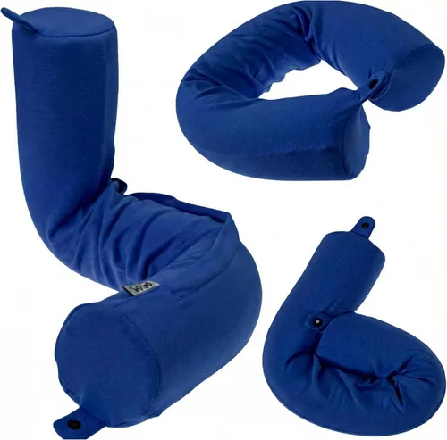 Miniatura 13 de Dot&Dot Travel Pillow Neck Pillow with Hood for Airplane Sleeping, Memory Foam Pillow with Chin Support, Detachable Hoodie, Washable Cover
