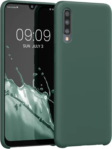 Miniatura 16 de kwmobile Funda compatible con Samsung Galaxy A32 5G - Funda de silicona TPU con acabado suave - Rosa impresionante