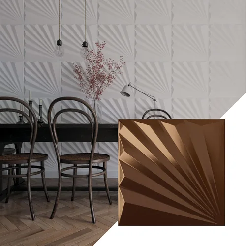 Miniatura 15 de Ekena Millwork WP20X20AAWH 19 5/8 pulgadas de ancho x 19 5/8 pulgadas de alto Aire EnduraWall Decorativo 3D Panel de Pared Cubre 2.67 pies cuadrados