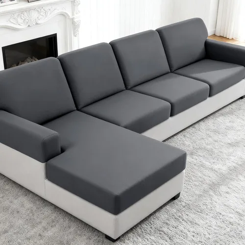 Miniatura 10 de TAOCOCO Fundas de Cojines de Sofá Elásticas Fundas de Asiento de Silla para Sillón, Fundas de Asiento de Sofá de 1 Pieza Protector de Muebles Suave