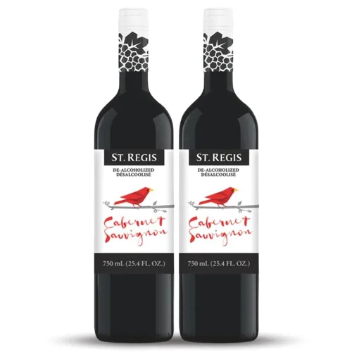 Miniatura 6 de ST. REGIS Cabernet Sauvignon sin alcohol, 25.4 onzas líquidas (paquete de 1), bajo en calorías, bajo en azúcar, sabor rico afrutado y picante