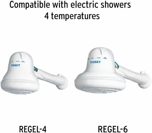 Miniatura 2 de Foset Resistencia de repuesto para ducha eléctrica REGEL-4 y REGEL-6, base de nailon, 4 ajustes de temperatura, 5,400 W, 2.992 in de altura, 1.693
