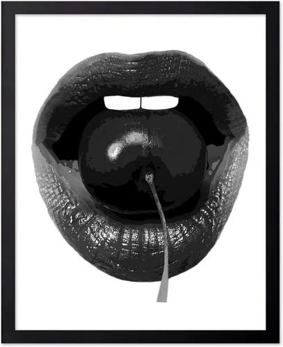 Miniatura 96 de Poster Master Impresión de labios dorados, póster de mordida de labio, arte moderno y minimalista, regalo bohemio para hombres y mujeres, diseño