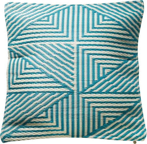 Miniatura 8 de Fab Habitat Almohada de plástico reciclado prémium para exteriores, impermeable, resistente a la decoloración, a rayas, patio, porche, terraza