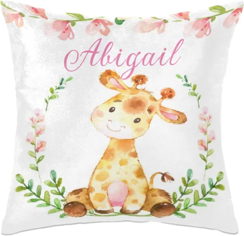 Miniatura 28 de Funda de almohada personalizada con nombre de bebé para bebé, niño y niña, almohada personalizada con nombre, almohada personalizada para sofá