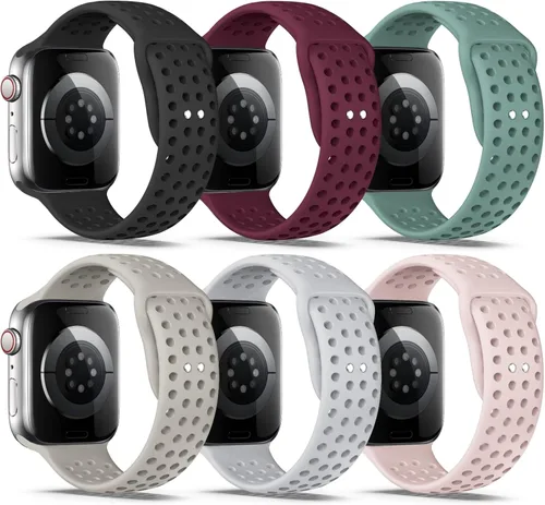 Compatible con Apple Watch Band de 1.496 pulgadas, 1.575 pulgadas, 1.614 pulgadas, 1.654 pulgadas, 1.732 pulgadas, 1.772 pulgadas, S/M M/L, correas