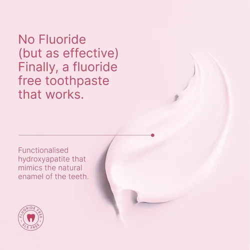 Miniatura 5 de Gutology Pasta de dientes probiótica natural para niños, hidroxiapatita, sin flúor, crema dental remineralizante, reparación de esmalte adecuada